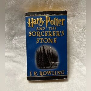 Harry Potter and the Sorcerer's Stone by J.K. Rowling 2001 paperback book